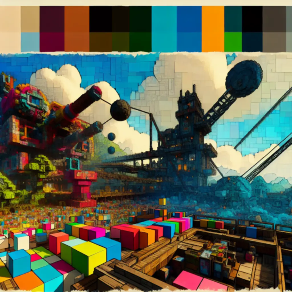 Przykładowe mody Forge dodające nowe bloki i maszyny